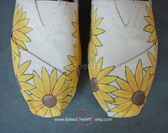 Sunflower Handmade Shoe Charms