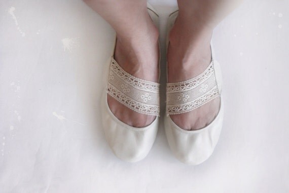 handmade leather ballet flats