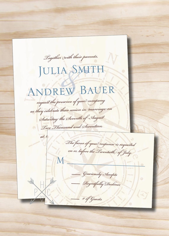 Return cards for wedding invitations