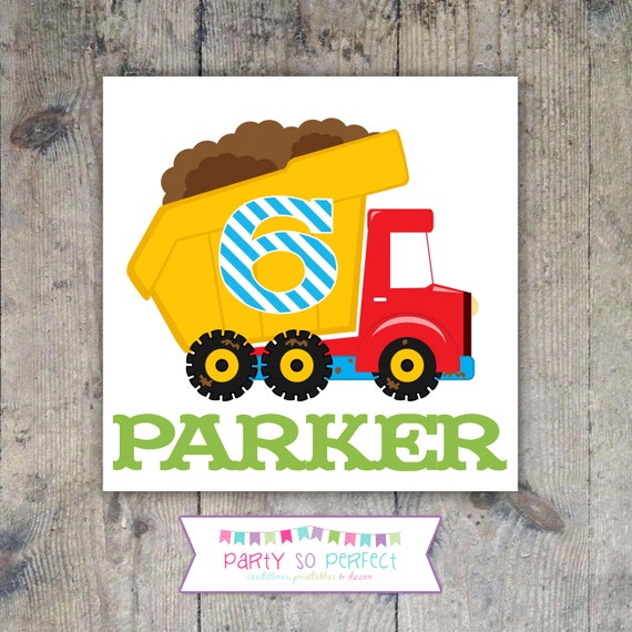 T-SHIRT IRON-ON Decal Transfer - Construction Printable Il_570xn