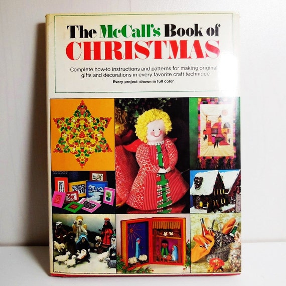 The McCall's Book of Christmas Vintage Craft Book