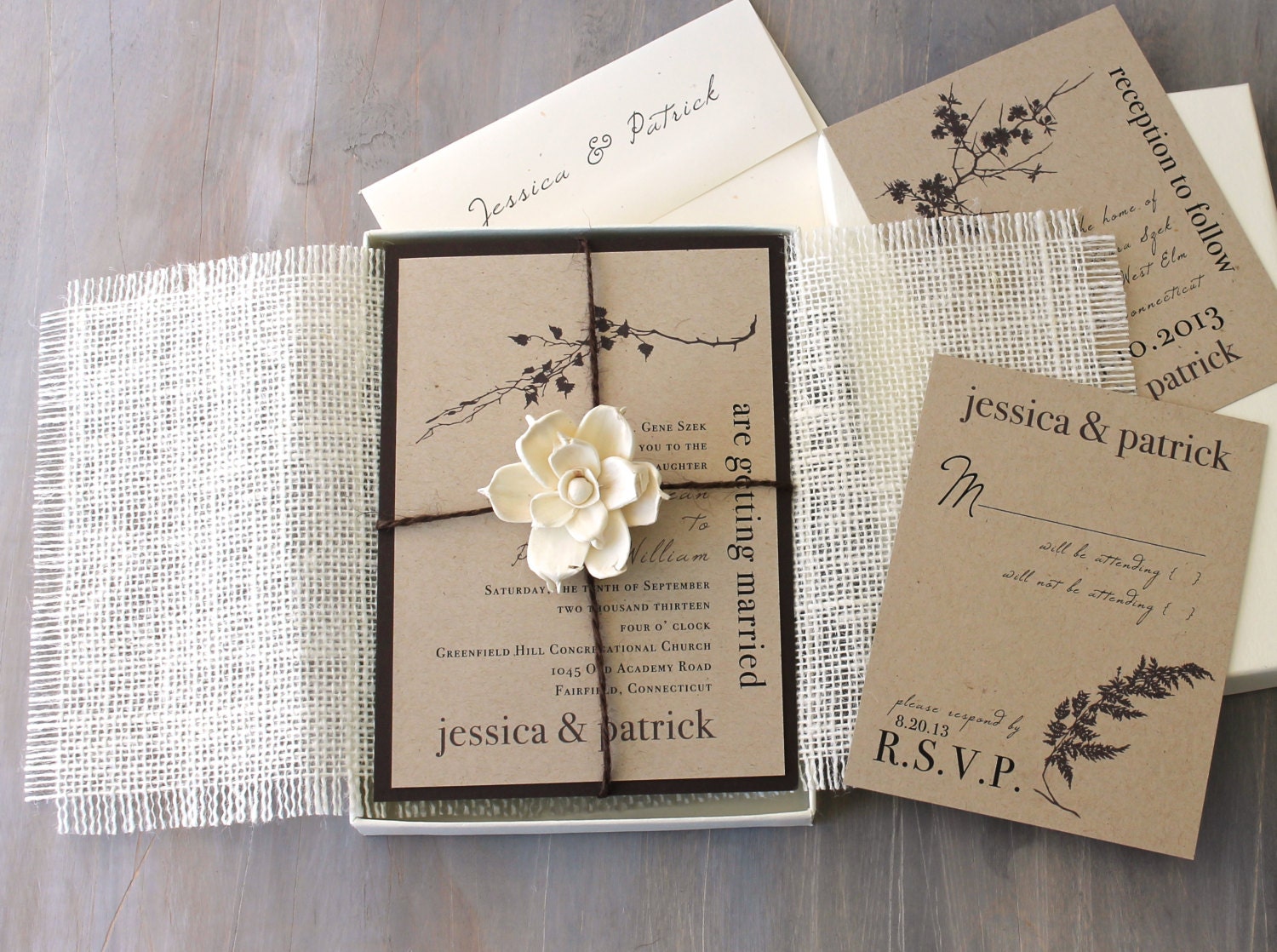 Boxed Wedding Invitations 4