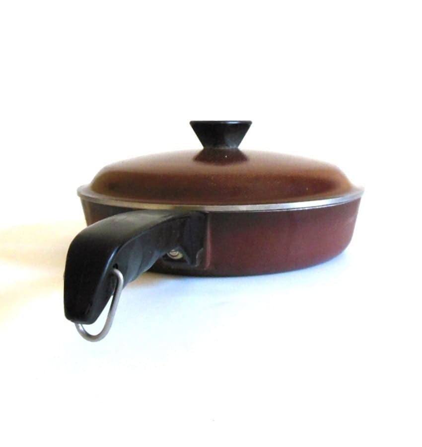 Club Aluminum Skillet Cookware brown 8 5/8 by LaurasLastDitch