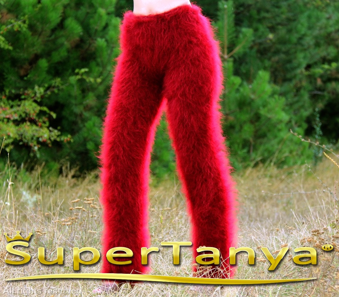 fluffy track pants