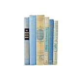 FRENCH BLUE 1940s  Wedding Decor, Decorative Books, RELIGIOUS Beige Centerpiece, table settings, Book Decor Home, Christian, Antique,