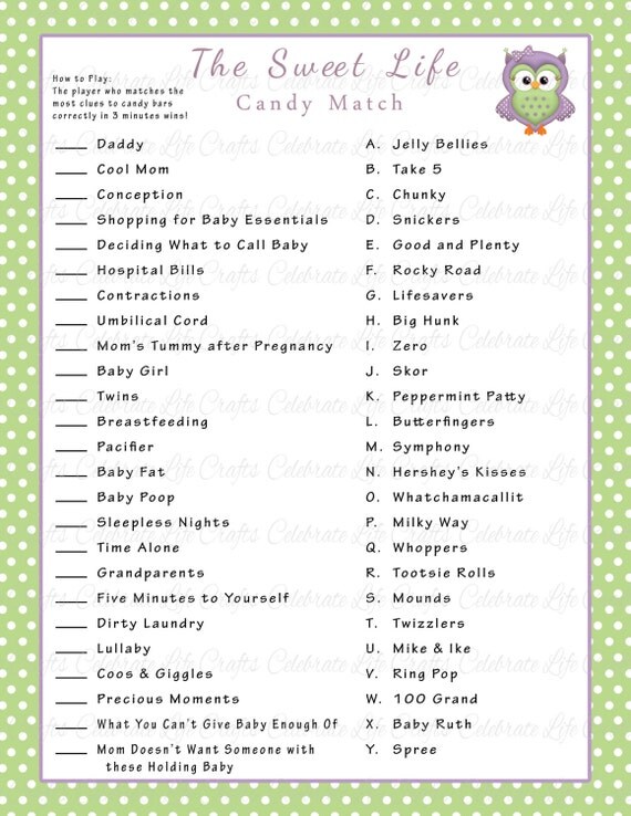 It is a photo of Versatile Baby Shower Candy Bar Game Printable It's just a graphic of Versatile Baby Shower Candy Bar Game Printable