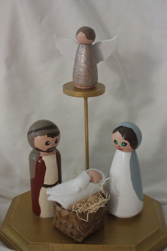 items similar to nativity scene baby jesus clothespin items similar to nativity scene baby jesus clothespin