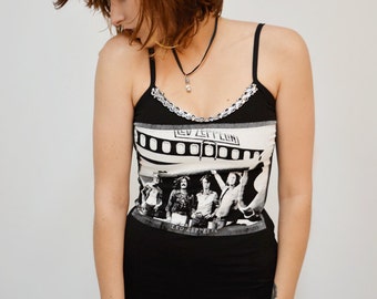 led zeppelin shirt dress