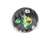 Dragon Making Smoores Pinback Button/Badge