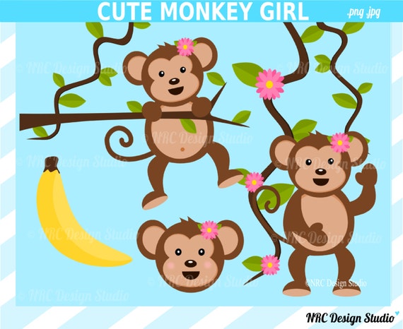 monkey jungle clip art - photo #29