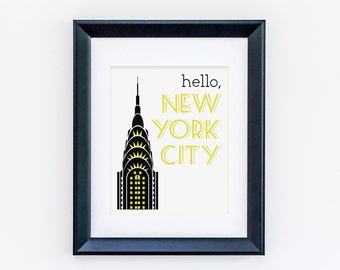 Hello, New York City! by David Walker