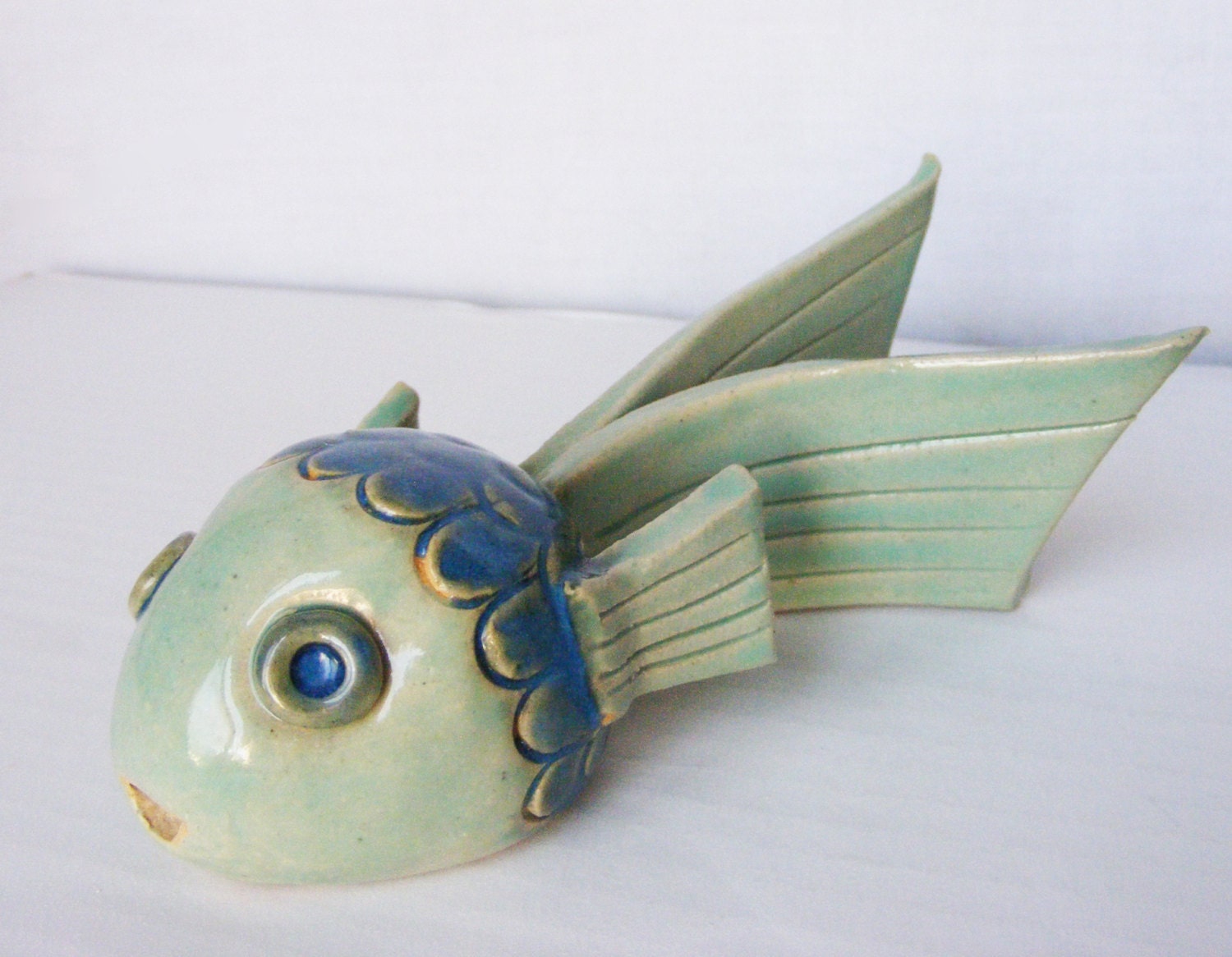 Ceramic fish whistle by WhimsyWhistles on Etsy