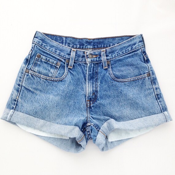ORIGINAL BLUES High Waisted Shorts levis wrangler gap by modayarte