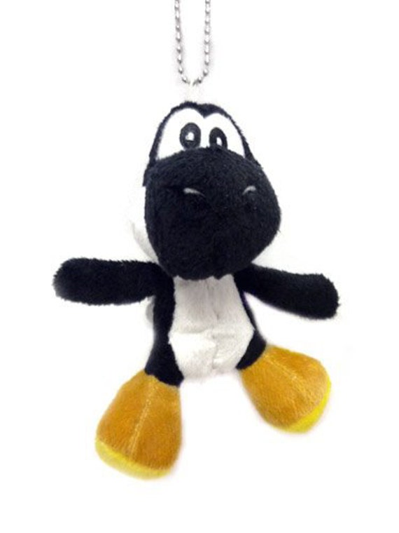 black yoshi plush