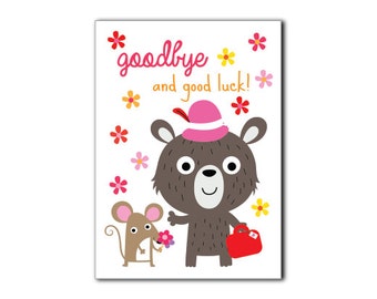 Popular items for Goodbye Card on Etsy