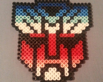 Green Power Ranger Perler Bead Figure by AshMoonDesigns on Etsy