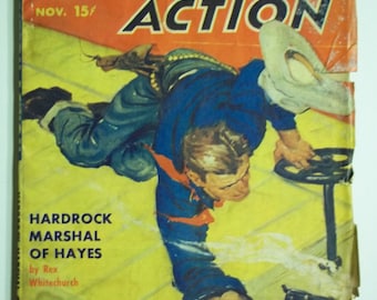 Western Action Vol. 14 No. 1 November 1949 Western Pulp Magazine
