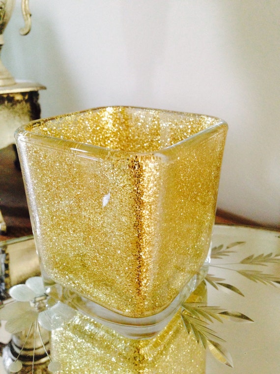 Items similar to Sparkle Glitter Votive Candle Holder on Etsy