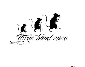 three blind mice shirt