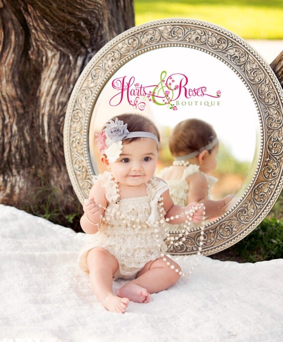 ivory vintage pink grey lace trio shabby chic headband vintage ivorypinkgrey shabby chic baby by hartsandroses on ivory vintage pink grey lace trio shabby chic headband vintage ivorypinkgrey shabby chic baby by hartsandroses on