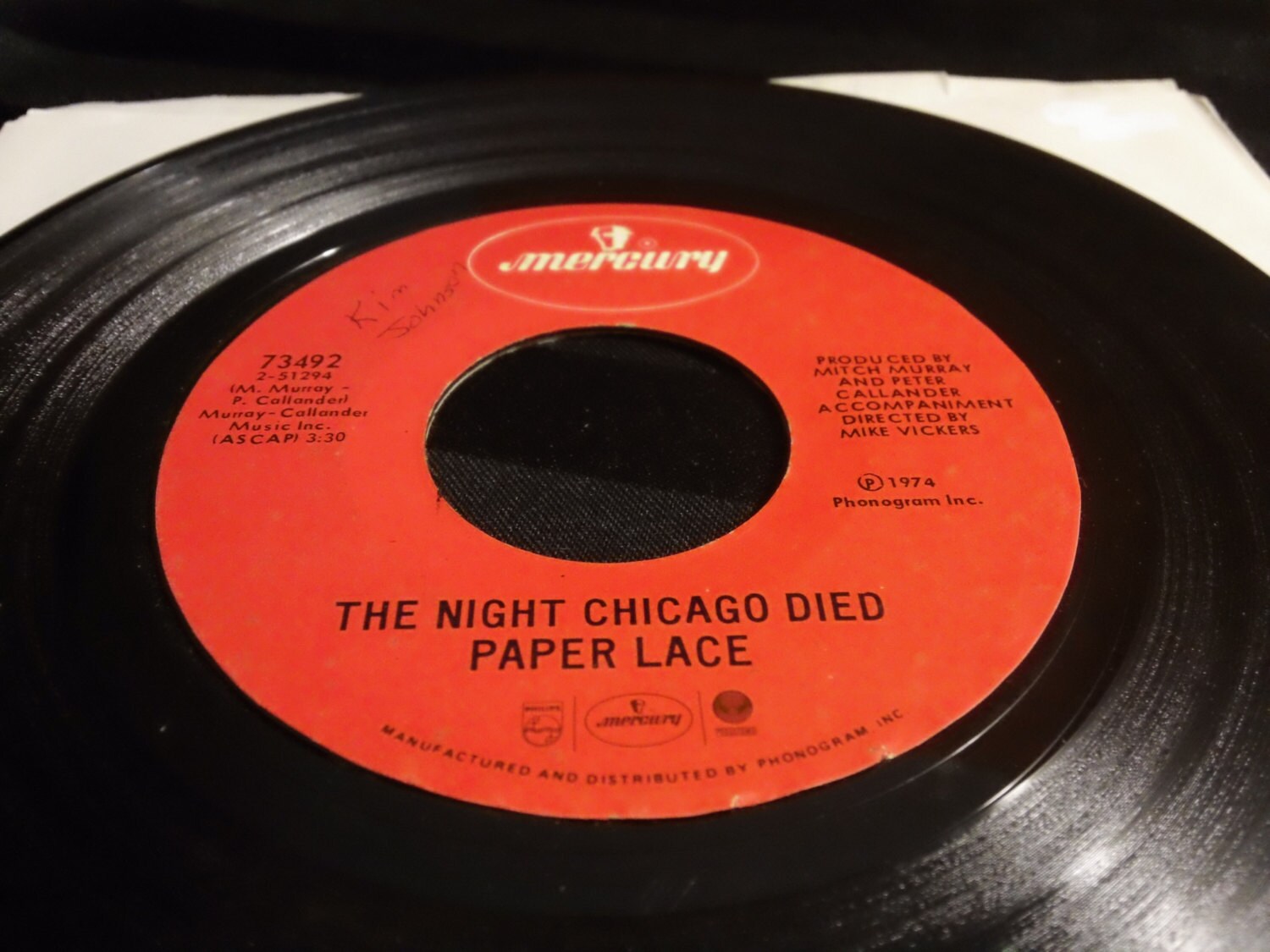 Paper Lace The Night Chicago Died / Can You Get It When You