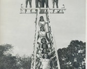Flying Walendas circus aerialist family vintage photo