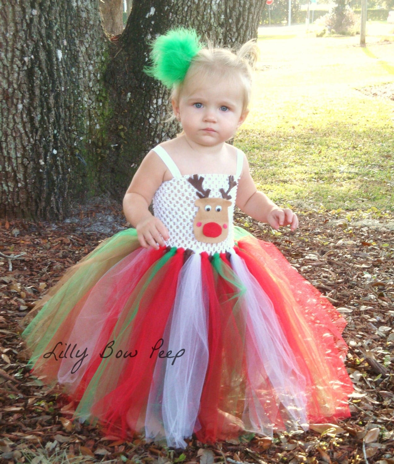 Christmas tutu dresses for girls She'll love the twirl-worthy flourish of this tutu dress bedecked in festive colors to inspire her holiday spirit. Full graphic text: Merry Christmas.