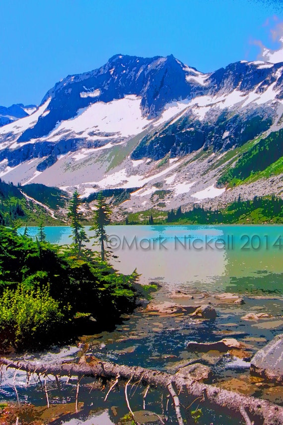 Washington State USA Photo Lyman Lake Washington Water Pix