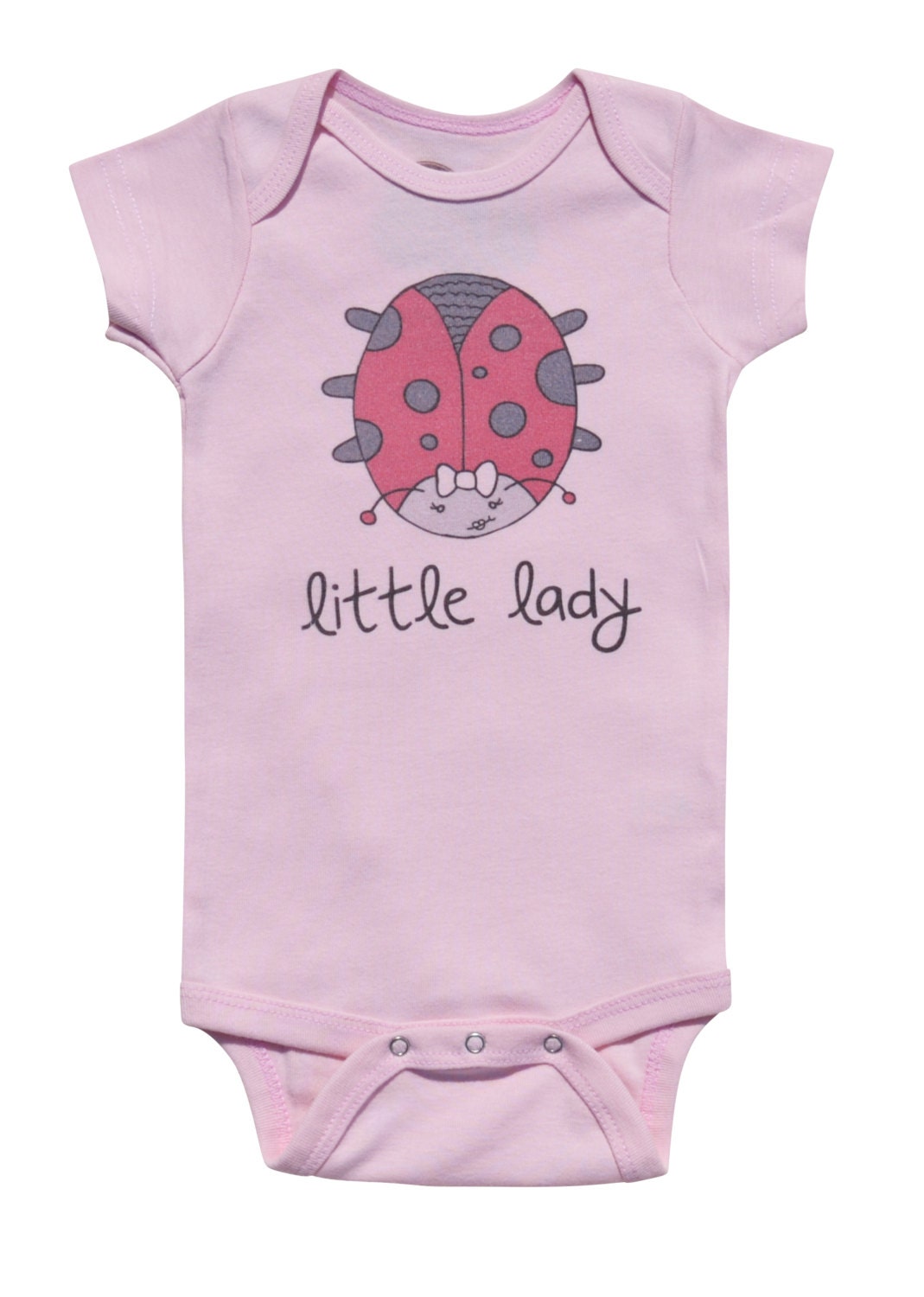 Ladybug Onesie Organic Baby Clothes-Organic Onesie-Unique