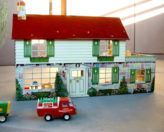 marx tin dollhouse