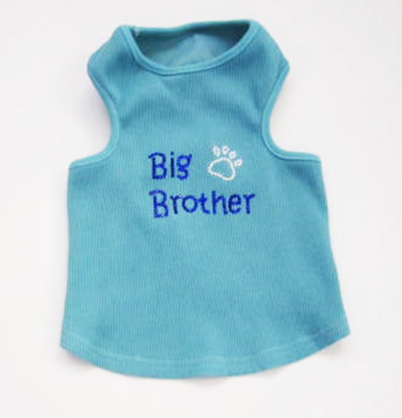 Big Brother Dog Tank : Dog Shirt Expectant Mother Gifts
