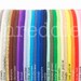 skinny elastic headbands - 6 super stretchy hair bands - YOU PICK COLORS - no metal