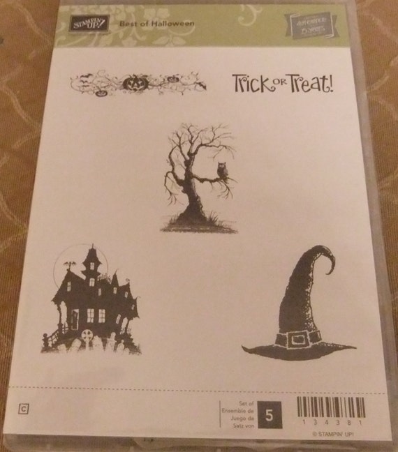 Stampin' Up Stamp Set Best of Halloween