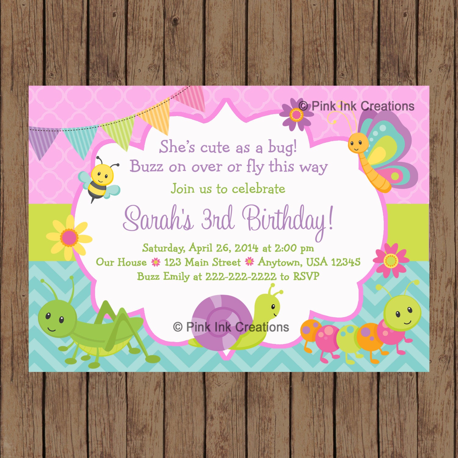 Cute Party Invitations 7