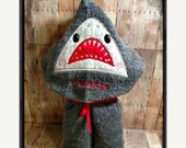 Christmas In July Sale Shark Hooded towel bath towel beach towel personalized gift for children Il_170x135