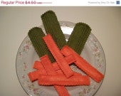 Christmas In July Sale Pretend felt play food Carrot and Celery sticks Eco friendly Il_170x135