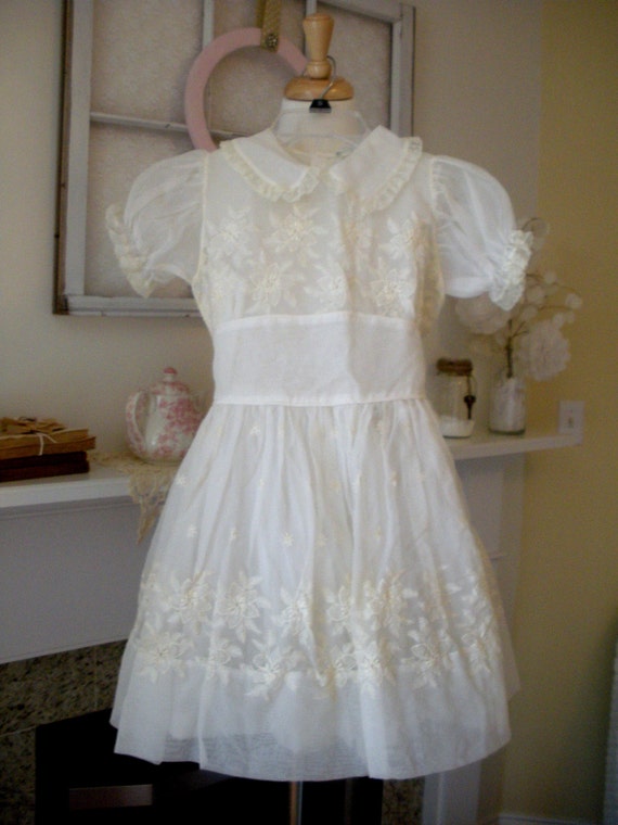 First Communion Dress Vintage Communion Dress Size 8