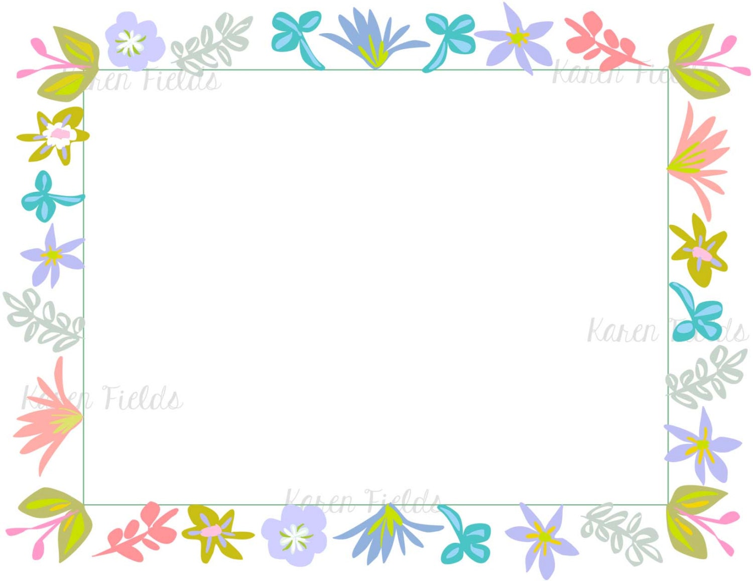 free clipart borders and frames for teachers - photo #47