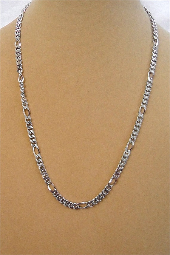 Silver Monet Chain Necklace by DelicateCreations on Etsy