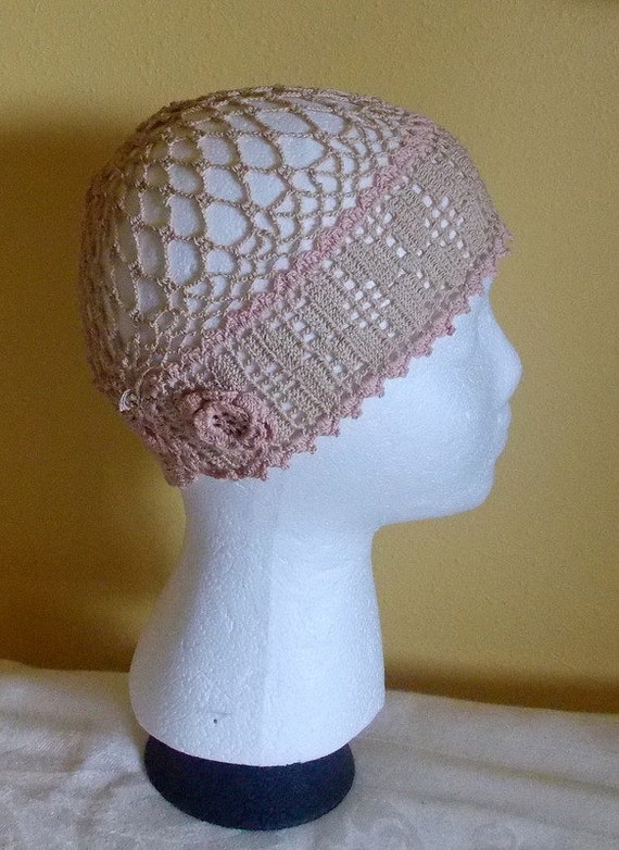 Antique vintage Edwardian sleep caps lot of 2 tatted and black