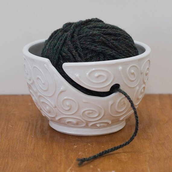 SALE Yarn Bowl 'The Wooly' made by Bunny Safari