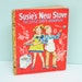 Susie's New Stove, The Little Chef's Cookbook, 1950 First Edition Little Golden Book by Annie North Bedford, Illustrated by Corinne Malvern