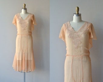 The Gaiety dress • vintage 1920s dress • silk chiffon 20s dress