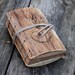 Rustic wood journal 8 1/2 x 6 Branch Swirl