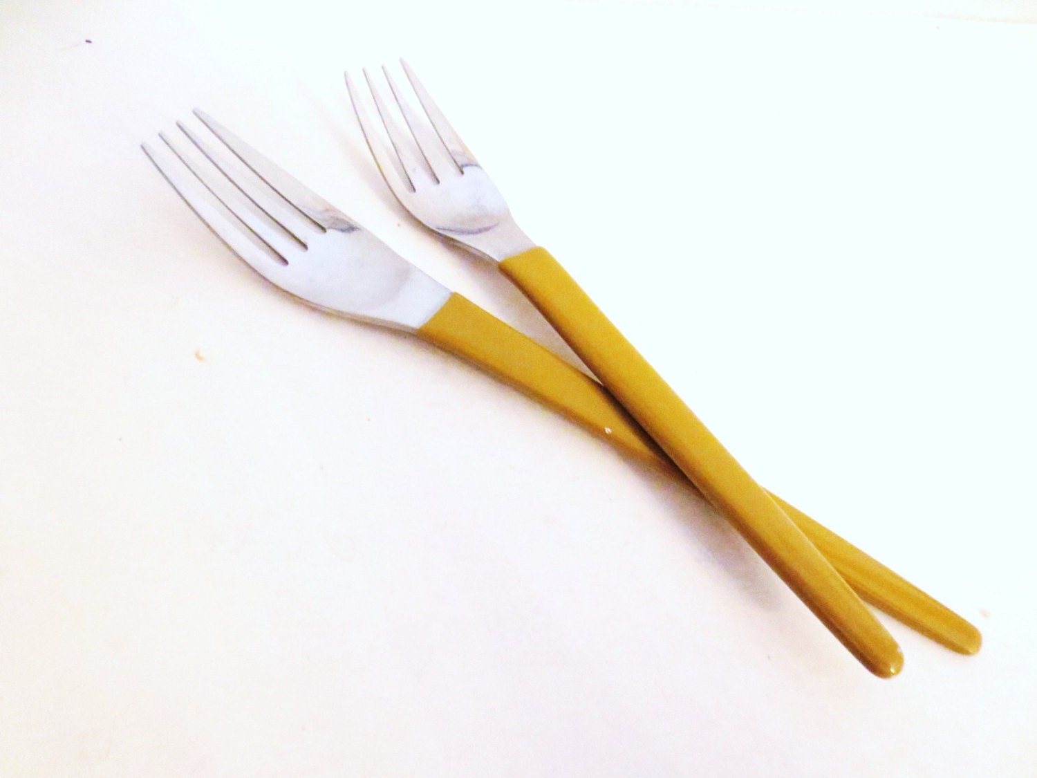 VTG 70s 1971 Casualware Imperial Stainless Flatware forks Haute Juice