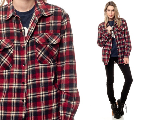 90s flannel fashion mens