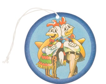 Los Pollos Hermanos Air Freshener, as seen on Breaking Bad