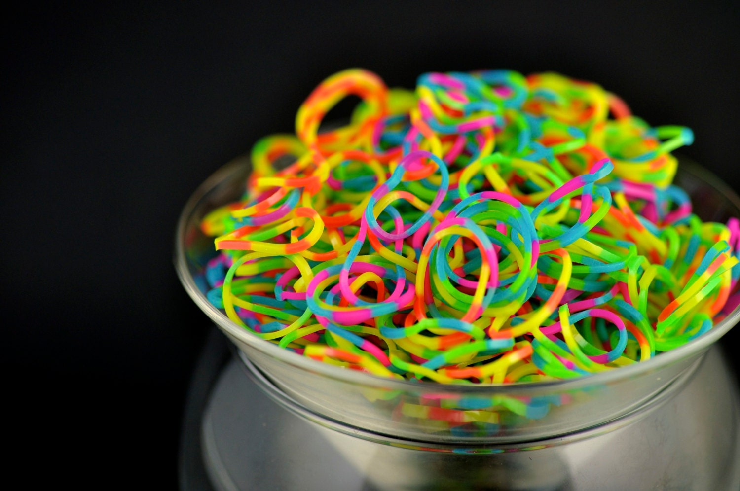 Authentic Rainbow Loom Bands Tie Dye Brights Rubber Band