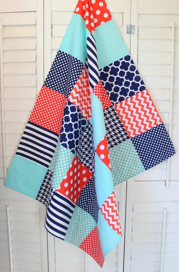 Baby Blanket Unisex Patchwork Baby Blanket Gender Neutral