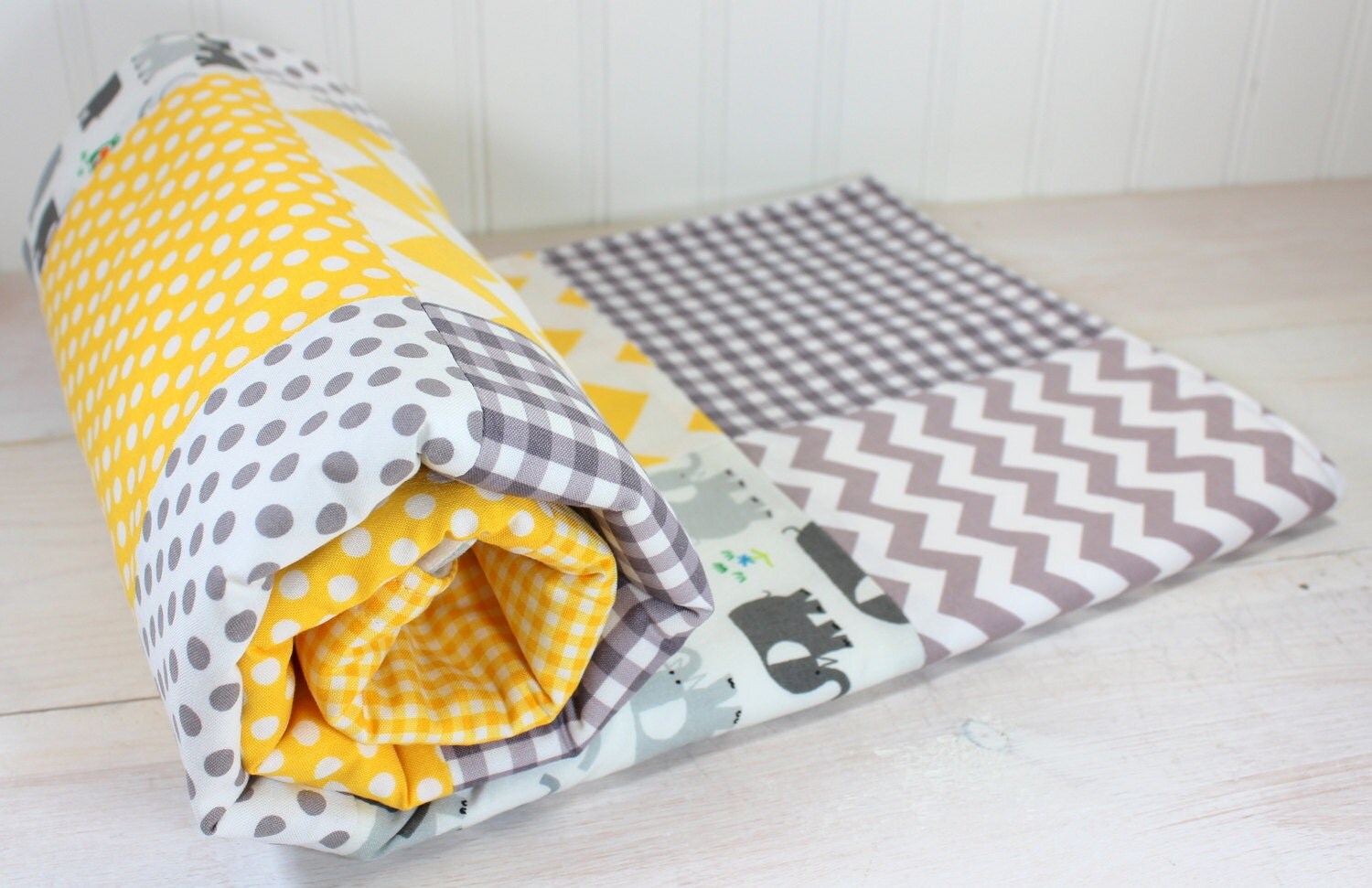 Baby Blanket Unisex Patchwork Baby Blanket Gender Neutral